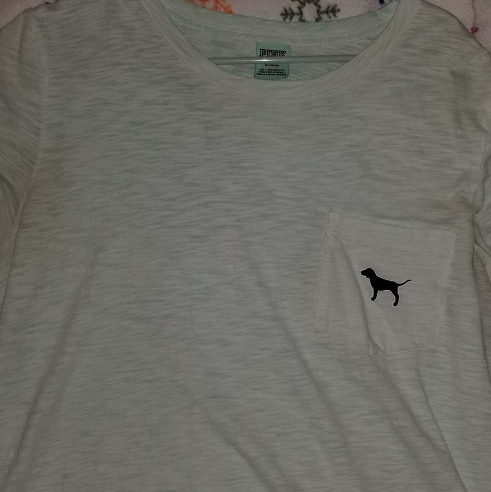 Pink brand tshirt, medium